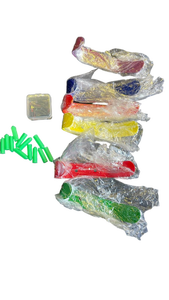 lot 16066 image: Leinuosen 6 Pack Rainbow Coat Hangers Set