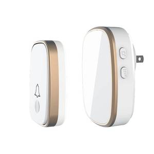 lot 16072 image: LUAMB Wireless Doorbell, 1,000ft Range Loud Enough with 5Volume Levels and Mute Mode Door Chimes LED Flashing