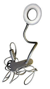 lot 16079 image: LED Ring Light with Flexible Stand