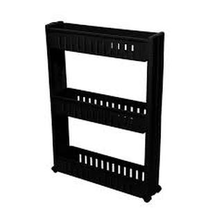lot 3887 image: 3 Tier Slim Storage Cart