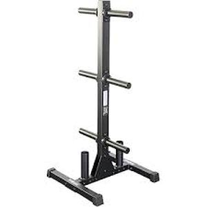 lot 5760 image: Hulkfit 6-Peg Weight Plate Storage Rack