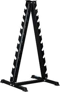 lot 9971 image: A 10 slot Dumbell Rack