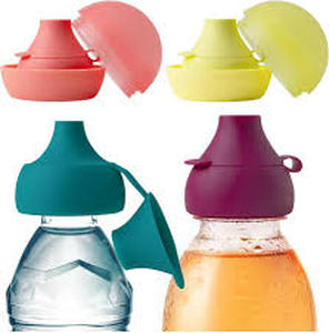 lot 10009 image: Boon Snug sip Universal Bottle Snug Spout Set of 2   2 missing