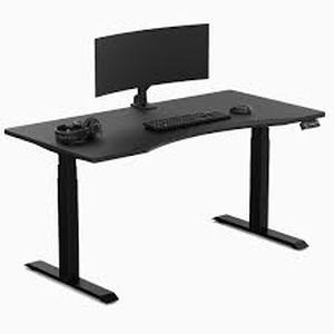 lot 11995 image: Gaming Computer Desk Black