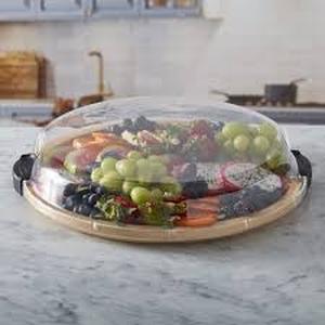 lot 13443 image: Charcuterie board with lid