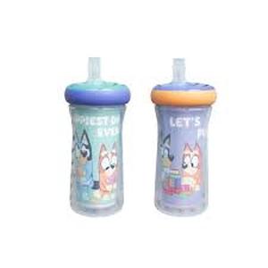lot 14031 image: Bluey insulated straw cups