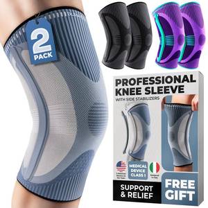 lot 1097 image: DR. BRACE ELITE Knee Brace with Size Stabilizer (2 Pack) Knee Brace for Women & Men, Workout, Sports, Daily Knee Compression Sleeve for Maximum Knee Pain Support & Fast Recovery (Uranus, XXX-Large)
