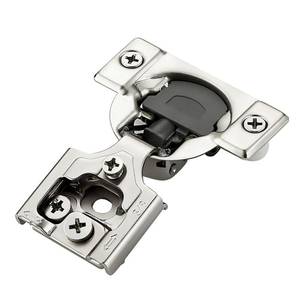 lot 1531 image: Ravinte 50 Pack 25 Pairs 38 inch Overlay Soft Close Hinges for Kitchen Cabinet Hinges Satin Nickel Hidden Hinges Stainless Steel Concealed Hinge self Closing