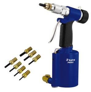 lot 1535 image: Astro Pneumatic Tool PRN1 38 Capacity Pneumatic Rivet Nut Setting Kit - Metric & SAE