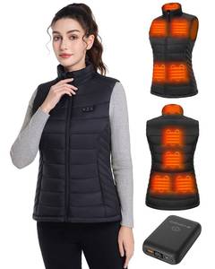 lot 2205 image: Evonicc Heated Vest for Women, Warming Womens Heated Vest with 7.4V 16000mAh Battery Pack, Electric Heating Vests for Cycling Skiing