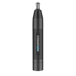 lot 2206 image: ConairMan Nose Hair Trimmer for Men, For Nose, Ear, and Eyebrows, Patent 360 Bevel Blade for No Pull, No Snag Trimming Experience, Cordless Lithium-Powered Trimmer with Drawstring Bag