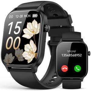 lot 2223 image: Smart Watch for Men Women- AnswerMake Call, 2024 IP68 Waterproof Fitness Tracker Watch with Heart Rate Monitor Sleep Step Counter Activity Smartwatch for Samsung Andriod iPhone iOS Compatible factory sealed