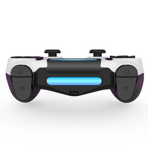 lot 2226 image: MOVONE Wireless Controller for PS4,Dual Vibration Game JoystickMotion SensingTouchpadSpeaker3.5mm Headphone,Compatible with PS4SlimPro ConsolePC(whiteblack)
