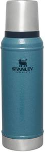 lot 2245 image: Stanley Classic Legendary Vacuum Bottle 1.0 qt  Wide Mouth with Leakproof Cup Lid  Keep Drinks Hot or Cold  Packable for Travel  Insulated Stainless Steel Thermos  BPA-Free  Hammertone Lake
