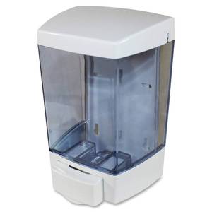 lot 4128 image: Genuine Joe 46oz Liquid Soap Dispenser