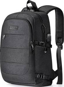 lot 4229 image: Tzowla Travel Laptop Backpack Water Resistant Anti-Theft Bag with USB Charging Port and Lock 15.6 Inch Computer Business Backpacks for Women Men Work College Gift,Casual Daypack