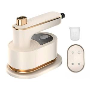 lot 4237 image: Mini Travel Steam Iron for Clothes with Dual Voltage, Portable Lightweight Handheld Steamer, Quick Heat Up, Non-Stick Soleplate, High Speed Steams,Ideal for Home, Dorm and Sewing