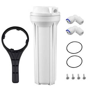 lot 5824 image: Geekpure 10 Inch Reverse Osmosis Water Filter Housing for RO Filtration System -14 Port-2.5