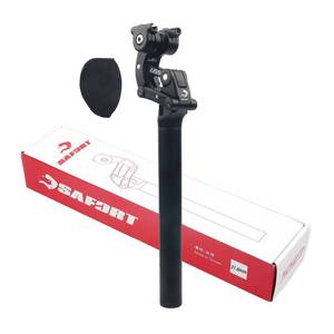 lot 6042 image: CooMeng SAFORT USS SP18 Suspension Seatpost 4-Links Structure with HardSoft Micro Adjustment Function 27.228.630.030.430.931.633.9mm for Road, Gravel, MTB & Electric Bikes-31.6MM