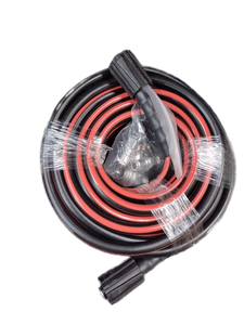 lot 6066 image: A50ft Pressure Washer Hose RedBlack
