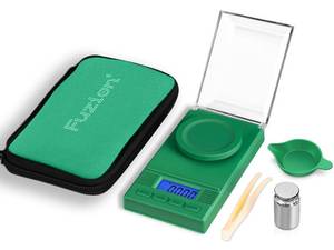 lot 6080 image: Fuzion Milligram Scale 50g 0.001g, Portable mg Scale with LCD Backlit, Tare, Digital Jewelry Scale, Microgram Scale for Powder, Gold, Gem, Reloading, Batteries Included