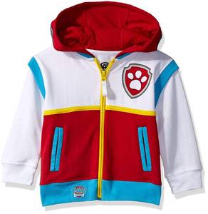 lot 6438 image: Paw Patrol Boys Character Costume Hoodie Hooded Sweatshirt, Ryder Multi, 4T US