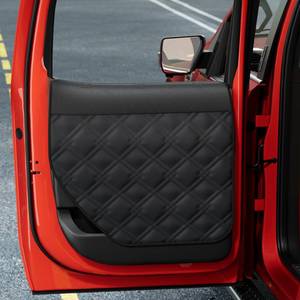 lot 9422 image: Surfcabin Dog Car Door Protector �� 20% Larger Design for Trucks & Large SUVs, Thickened Waterproof Door Panel Covers, Protects Doors from Dog Scratching