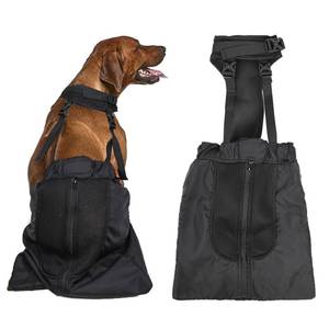 lot 12376 image: Drag Bag for Paralyzed Pets, Indoor Dog Wheelchair Alternative for Disabled Back Rear Legs Dog, Protects Chest and Limbs, Durable Nylon Breathable and Comfortable (L)