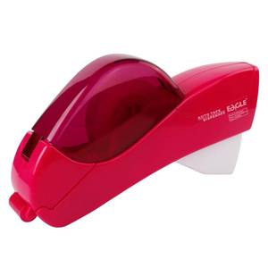 lot 12405 image: Eagle Automatic Tape Dispenser and Tape Gun. Free 12 (12mm) and 34 (19mm). Ideal for Taping Gifts, Packages, Scrapbooks and Envelopes (Pink)