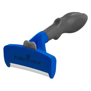 lot 12439 image: FURminator Undercoat Deshedding Tool for Dogs, Deshedding Brush for Dogs, Removes Loose Hair and Combats Dog Shedding