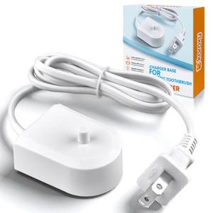 lot 12444 image: KAROXY Replacement Charger Base for Philips Sonicare Toothbrush Compatible with 6100 4100 5100 5300 6500 9000 Series, Electric Toothbrush Charger for Philips Sonicare Toothbrush Waterproof Travel Cord