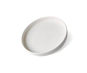 lot 14078 image: VCREATC White Round Small Tray (6.5 inch) for Bathroom & Kitchen Decor - Decorative Vanity Tray, Coffee Table Tray, Countertop Organizer for Perfume, Soap, Jewelry - Sturdy Plastic Serving Tray