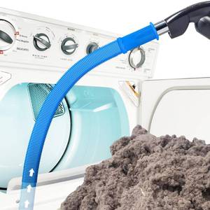 lot 14121 image: Sealegend Dryer Vent Cleaner Kit Vacuum Hose Attachment Compatible with Most Vacuum Cleaner, Quickly Lint Remover Cleaning Supplies