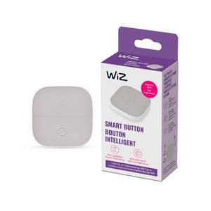 lot 14139 image: WiZ Connected Portable Smart Button 1-Pack - Comes with 2 AAA Alkaline Batteries - Wireless Light Switch - Control with App