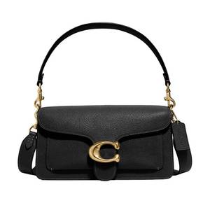 lot 14146 image: COACH Womens Pebble Tabby Shoulder Bag, B4Black, One Size (not authentic)
