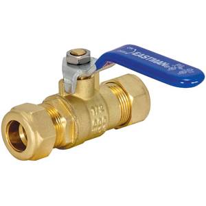 lot 14150 image: Eastman 12 Inch Compression Heavy Duty Full Port Ball Valve, Brass Plumbing Fitting, 20096LF