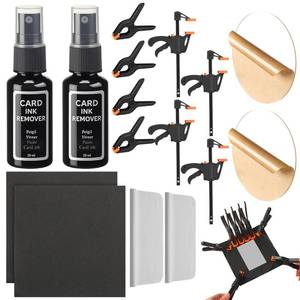 lot 14160 image: BrightRow 16 Pcs Trading Card Cleaning Kit Card Ink Remover Cleaning Spray for Ink, Pencil, Marker, Paint Remover, TCG Sports Cards Collectors Collectible Protect Supplies