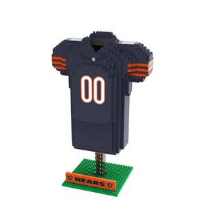 lot 14161 image: FOCO Chicago Bears NFL 3D BRXLZ Jersey Puzzle