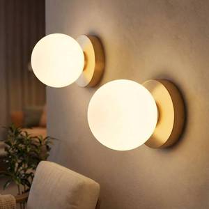 lot 15388 image: JDCQKHA Battery Operated Wall Sconce Set of 2, Dimmable Wireless Gold Wall Lamp with 14000mAh Rechargeable Battery, Portables Cordless Wall Light Fixtures for Painting Living Room Bedroom Bathroom