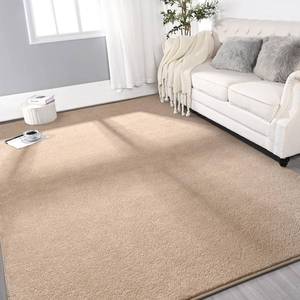 lot 15395 image: Gifeas Large Ultra Soft Modern Area Rugs for Living Room Bedroom, 4x6 Feet Beige Thickened Memory Foam Indoor Solid Minimalist Carpets, Non-Slip Comfy Rug for Boys Girls Nursery Room Home Decor