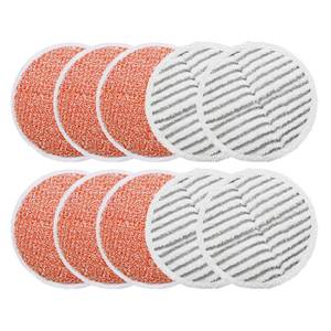 lot 16170 image: Replacement Pads for Bissell Spinwave Mop 10 Pads for Bissell Spinwave,Spin Wave,Crosswave ExpertPetCordless Hard Floor 2124 20393 2039a 20399 2039w 23159 23157 Spin Mop Cleaner Scrub Scrubber Pads