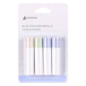 lot 20347 image: SEAMEW School Supplies Solid Archival Glue Stick Pen for Kids,Adhesive Glue for Scrapbooking All Purpose Sticks for Bullet Journals,Scrapbooks,Photos,Vision Board Supplies 4 Refills, Washable