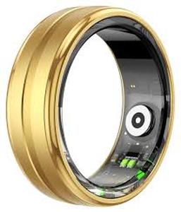 lot 2222 image: Smart ring gold colored