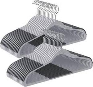 lot 5806 image: Sungmics Storage Hangers - 50 Pack Black