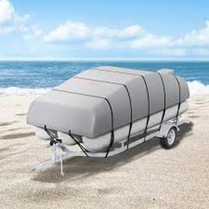 lot 6466 image: Trailerable Boat Cover Model F 19-20ft