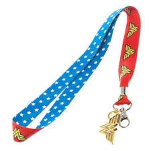 lot 12403 image: Wonder Woman Lanyard