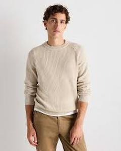 lot 14211 image: Beige Cotton Crew Neck sweater with pants size medium