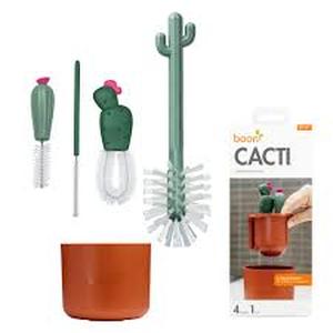 lot 20312 image: Boon CACTI Baby Bottle Cleaning Brush Set