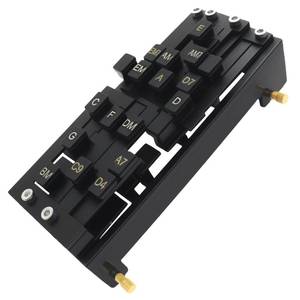 lot 4323 image: HARSKIYER Guitar Chord Presser, Guitar Trainer for Beginners, 9 Preset Chords Helper, Portable Clip-On Learning Tool