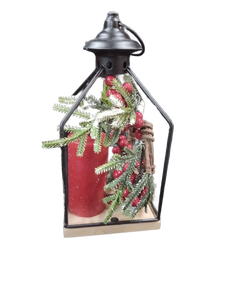 lot 5865 image: RhyTsing LED Christmas Lantern with Timer